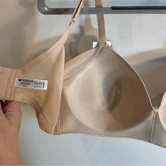 WACOAL Sz 36DD Bra Underwire Free Padded Full Coverage High Sides Adjustable NEW - Picture 9 of 12